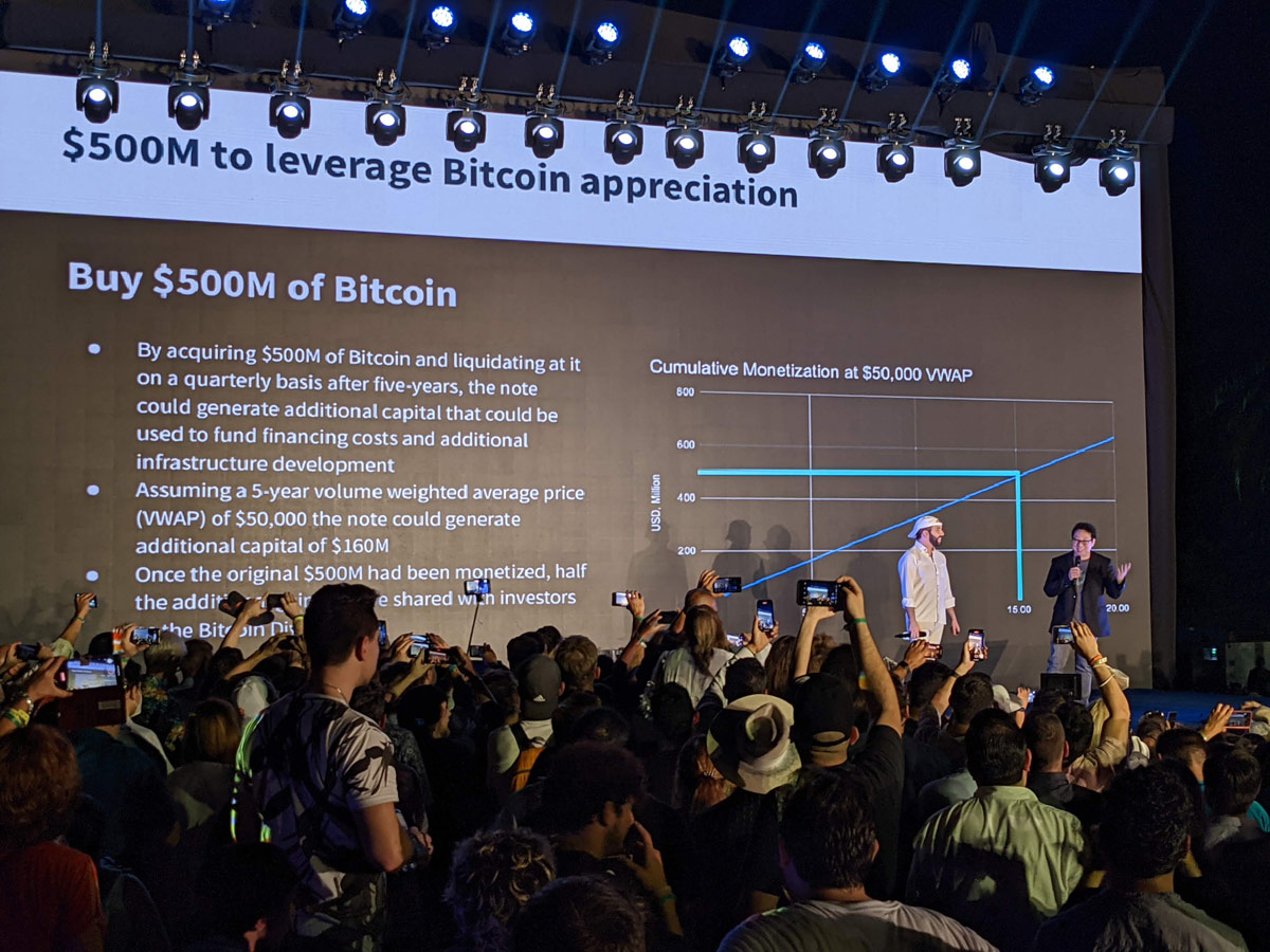 Presentation of the Bitcoin bonds