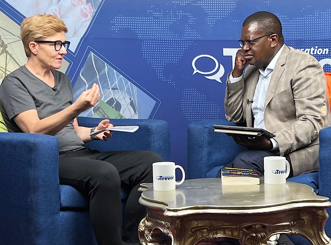 Anita Posch in conversation with Trevor Ncube on influential Zimbabwean channel - Ep. 165