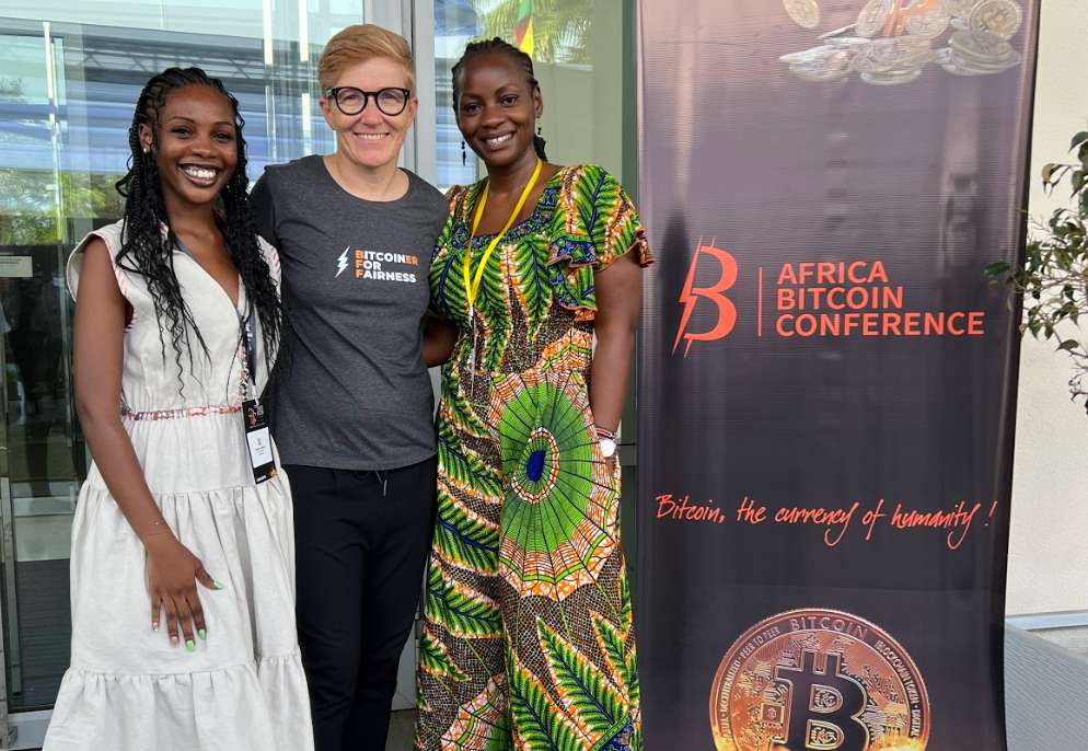 With Marcel Lorraine from Kenya and Noelyne Sumba from Nigeria